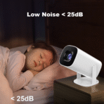 DOVVEE Native 1080P Full HD Portable Outdoor Movie Projector - Image 6